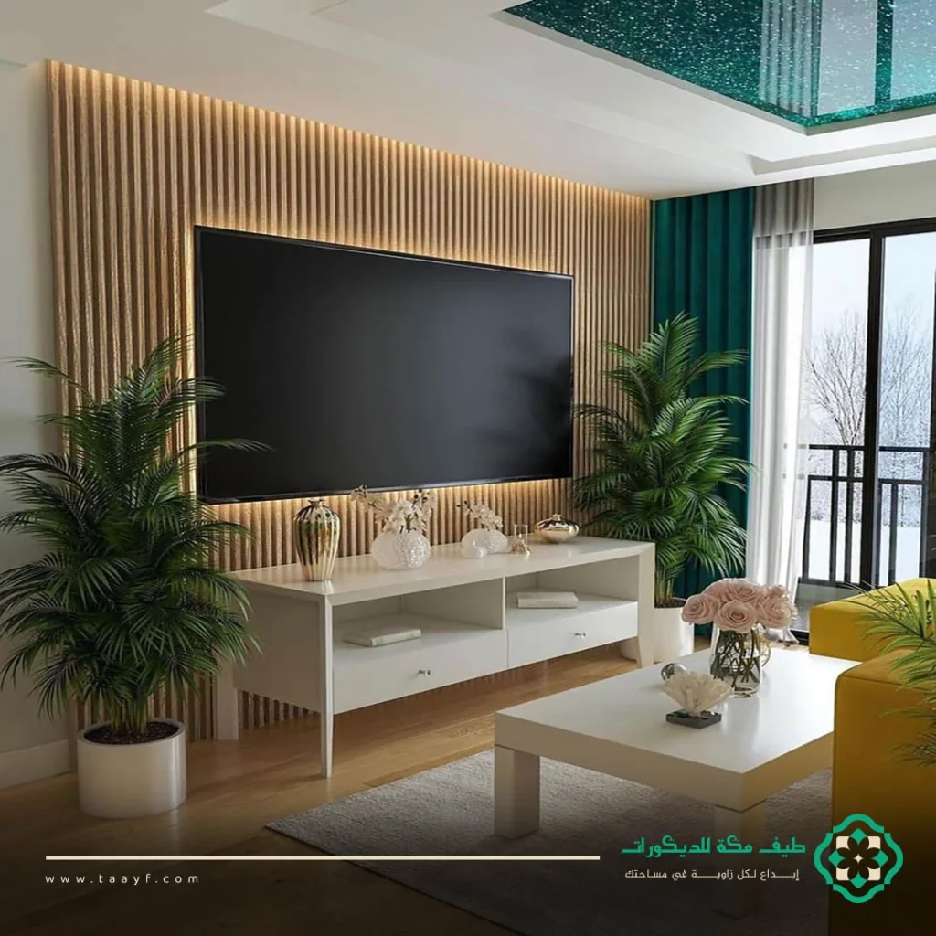 ديكور حائط خشب مكة