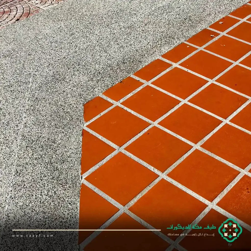 تركيب بلاط تراكوتا مكة