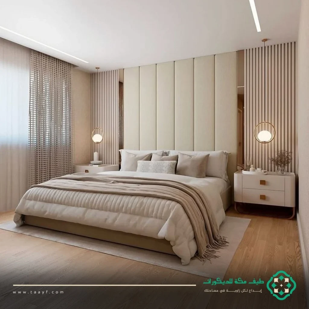 ديكورات خلفية سرير