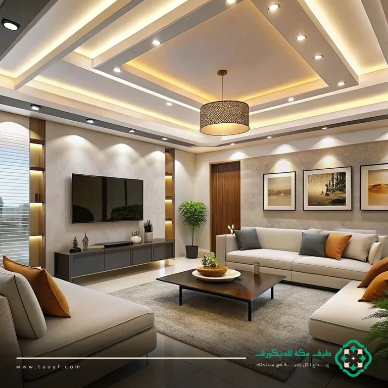 تنفيذ اسقف جبس مربعات