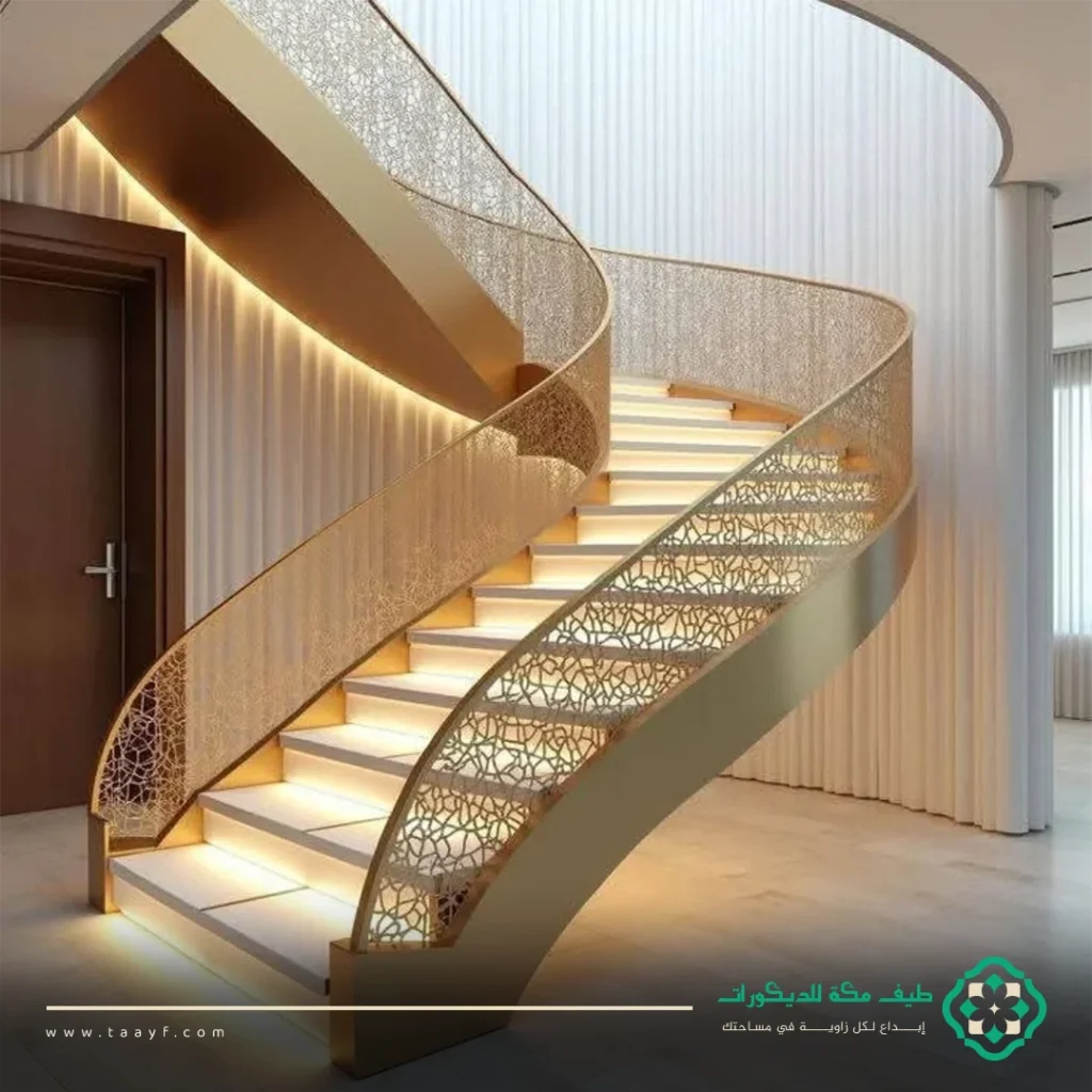 تصميم وتنفيذ ديكور مداخل فلل