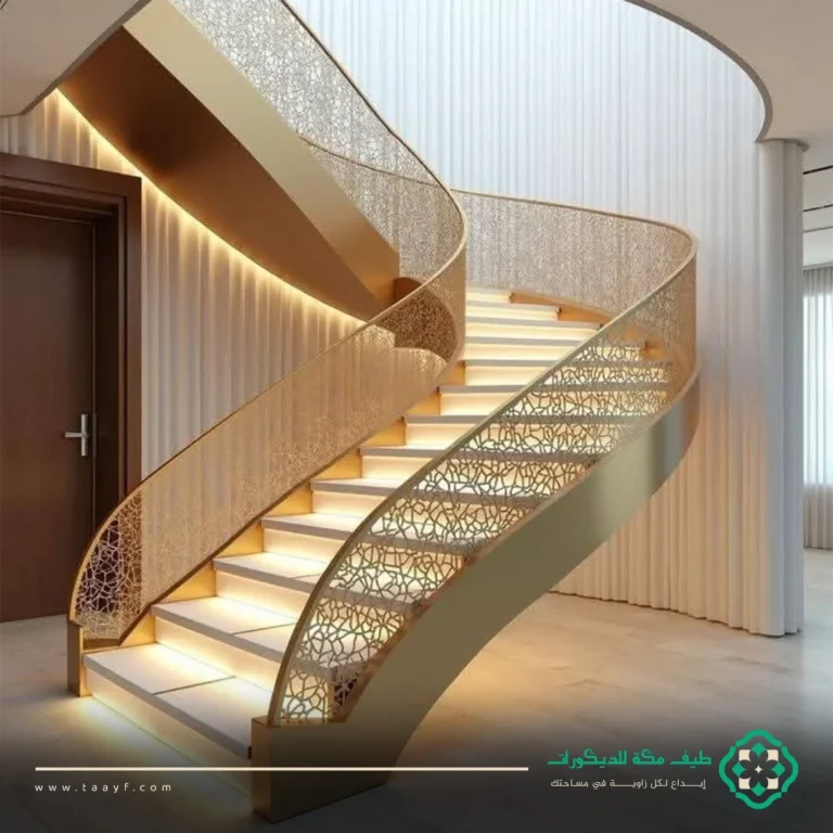تصميم وتنفيذ ديكور مداخل فلل