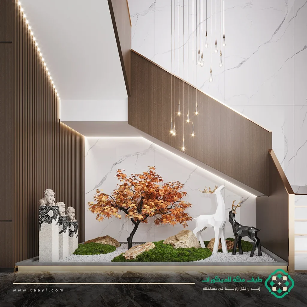دهانات وديكورات صالات ومداخل
