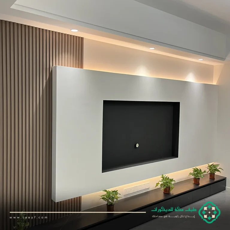 ديكور شاشات تلفزيون